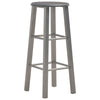 Bar Stools 2 pcs Anthracite MDF