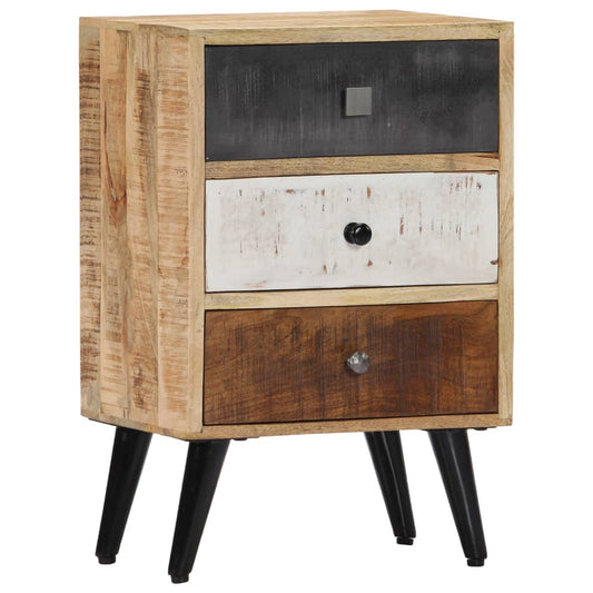 Bedside Cabinet | Multicolour | Solid mango wood | Small