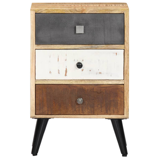 Bedside Cabinet | Multicolour | Solid mango wood | Small