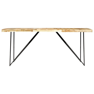 Dining Table 180x90x76 cm Solid Mango Wood