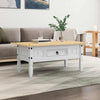 Coffee Table Mexican Pine Corona Range White 100x55x45 cm