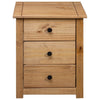 Bedside Cabinet 46x40x57 cm Pinewood Panama Range