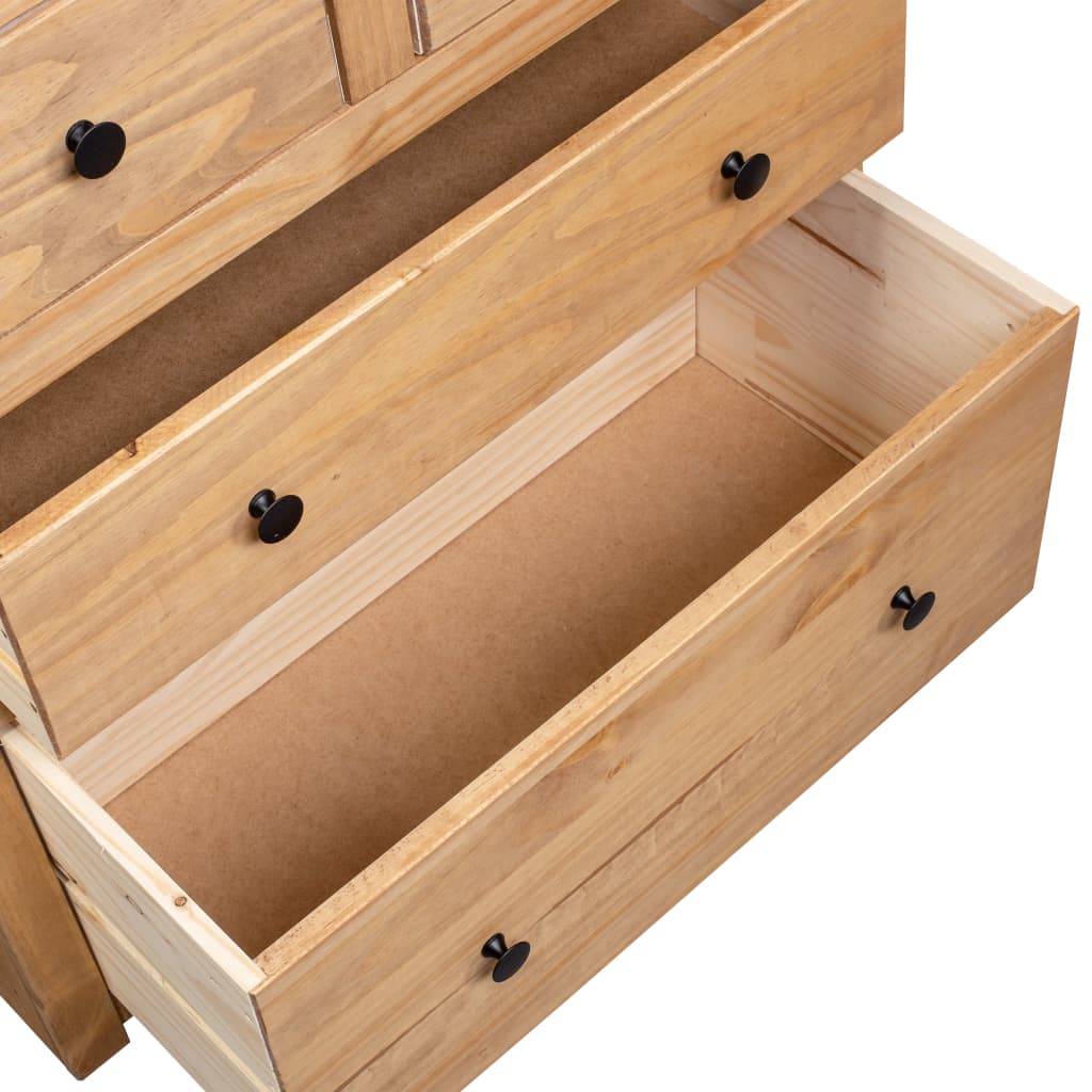 Sideboard | Natural wood colour | Solid pine wood | Medium | Sideboard