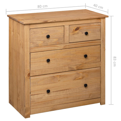 Sideboard | Natural wood colour | Solid pine wood | Medium | Sideboard