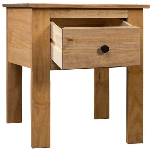 Bedside Cabinet | Natural | Solid pinewood | 46x40x57 cm