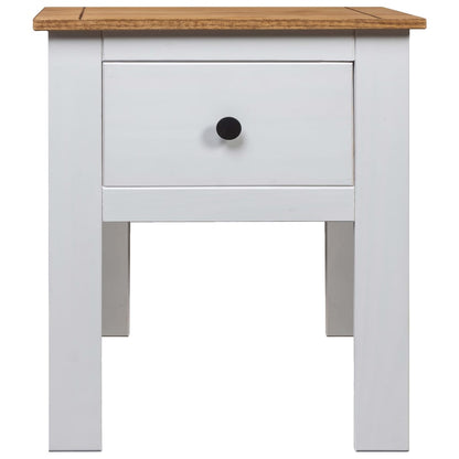 Bedside Cabinet | White, Natural | Solid Pine Wood | 46x40x57 cm