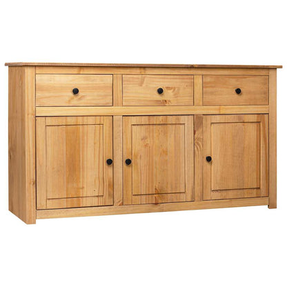 Sideboard | Natural wood colour | Solid pinewood | Large | Sideboard