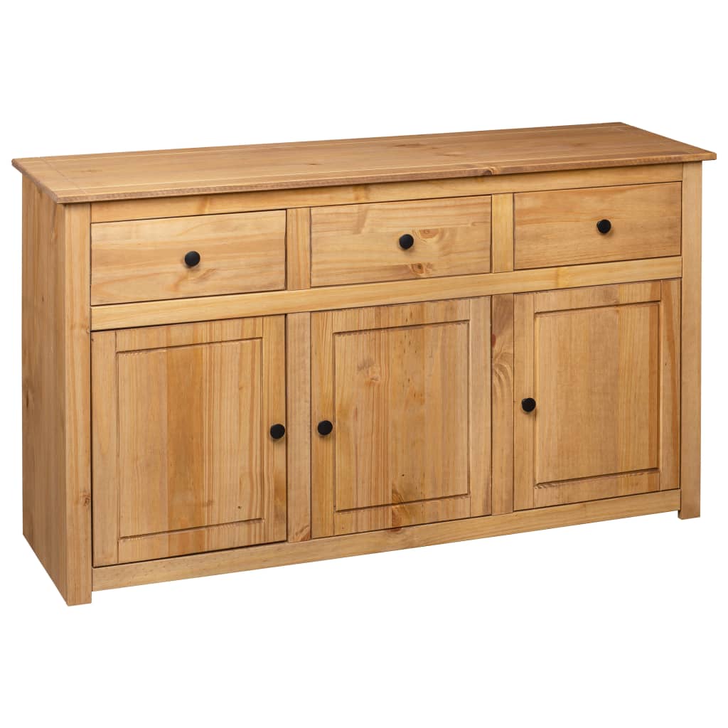 Sideboard | Natural wood colour | Solid pinewood | Large | Sideboard