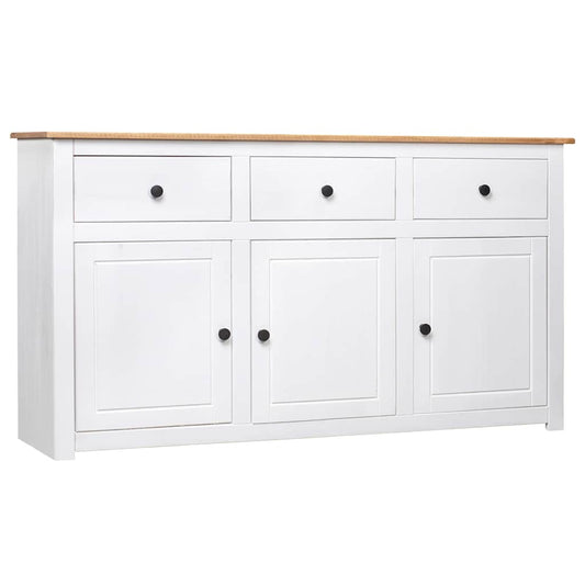 Sideboard | White | Solid Pine wood | Large | Sideboard | Rectangular