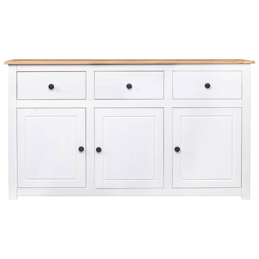 Sideboard | White | Solid Pine wood | Large | Sideboard | Rectangular