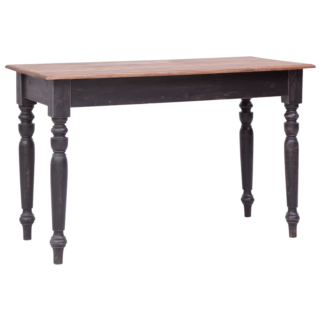 Desk | Old brown | Solid mahogany wood | Medium | Desk | Rectangular