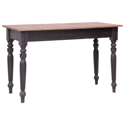 Desk | Old brown | Solid mahogany wood | Medium | Desk | Rectangular