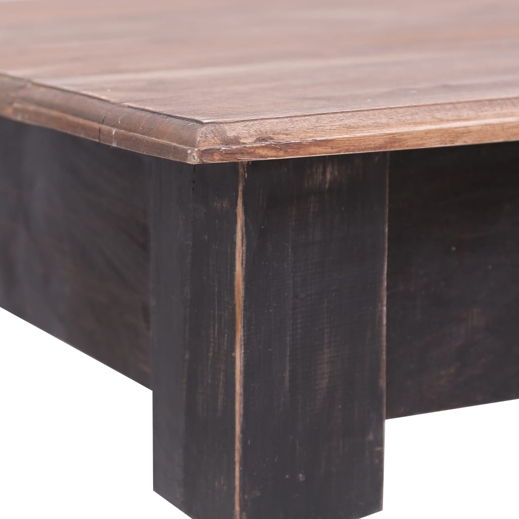 Desk | Old brown | Solid mahogany wood | Medium | Desk | Rectangular