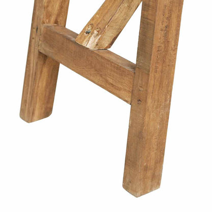 Console Table 130x40x80 cm Mixed Recycled Wood