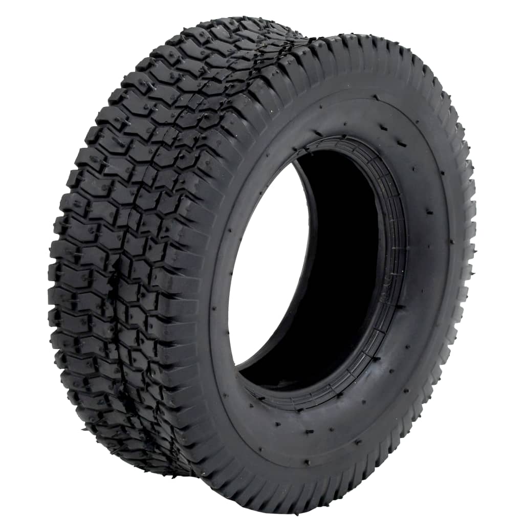 Tyre | Black | Rubber | 13 x 5.00-6 4PR | Heavy Weight Endurance