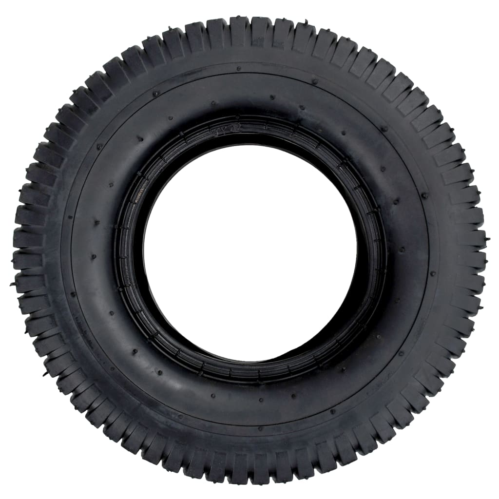 Tyre | Black | Rubber | 13 x 5.00-6 4PR | Heavy Weight Endurance
