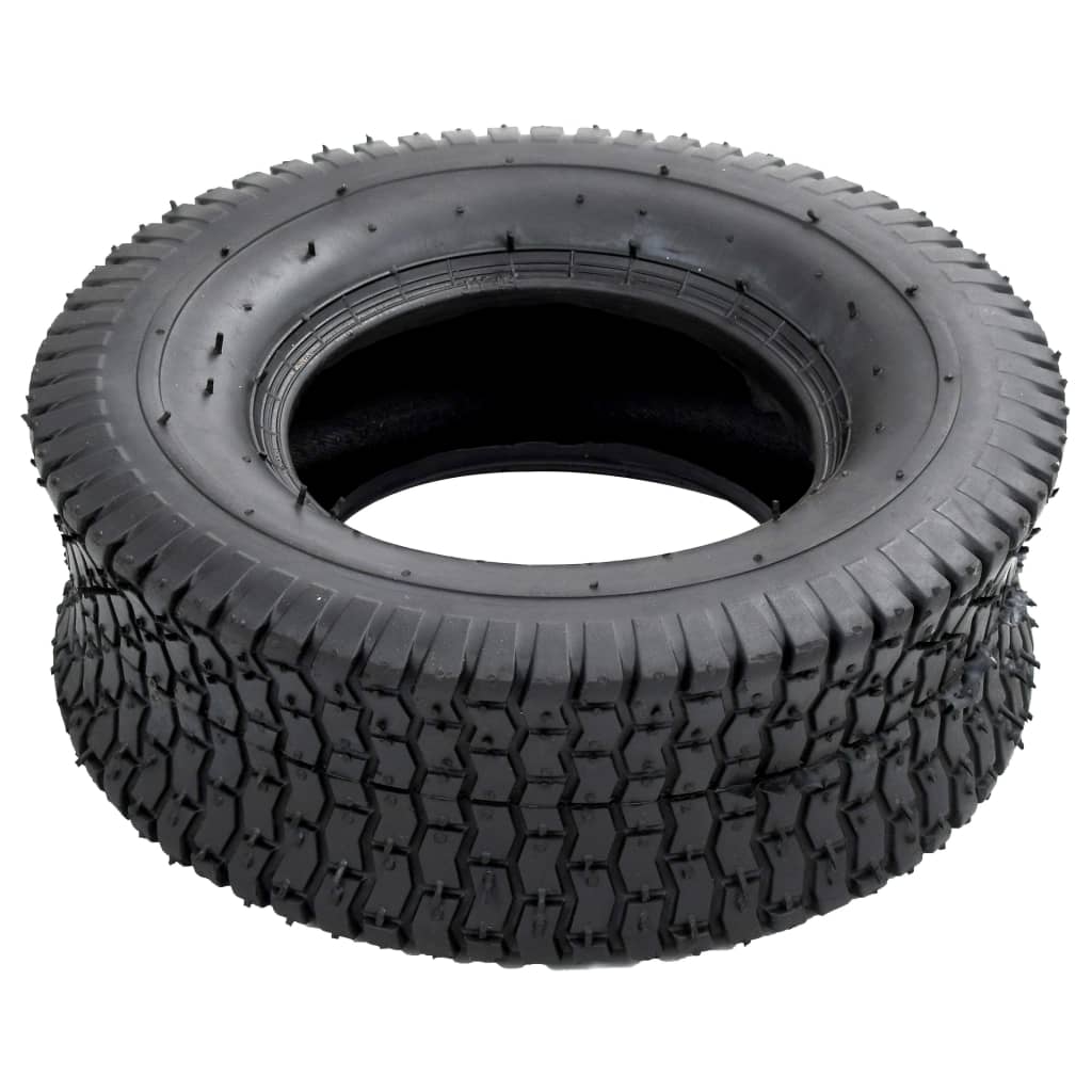 Tyre | Black | Rubber | 13 x 5.00-6 4PR | Heavy Weight Endurance