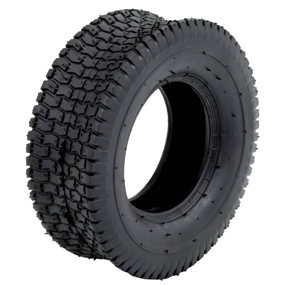 Wheelbarrow Tyres 2 pcs 13x5.00-6 4PR Rubber