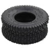 Wheelbarrow Tyres 2 pcs 15x6.00-6 4PR Rubber