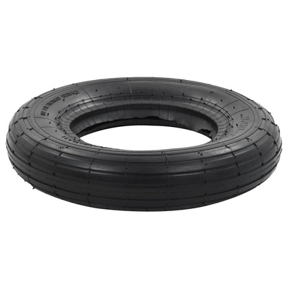 Tyre | Black | Rubber | 3.50-8 | Heavy Weight Endurance | Tyre | Circular