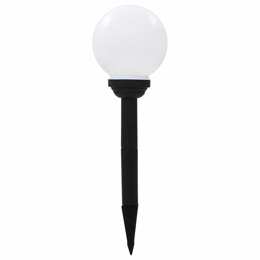 Solar Light | Set of 6 | White | Polypropylene | Medium