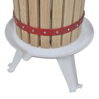 2 Piece Fruit & Wine Press and Crusher Set