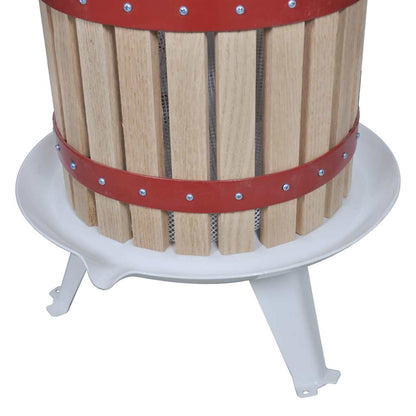 2 Piece Fruit & Wine Press and Crusher Set