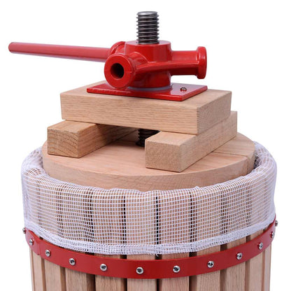2 Piece Fruit & Wine Press and Crusher Set