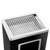 Ashtray Dustbin Hotel 45 L Steel Black