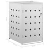 Single Wheelie Bin Shed 240 L Stainless Steel