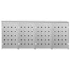 Quadruple Wheelie Bin Shed 240 L Stainless Steel