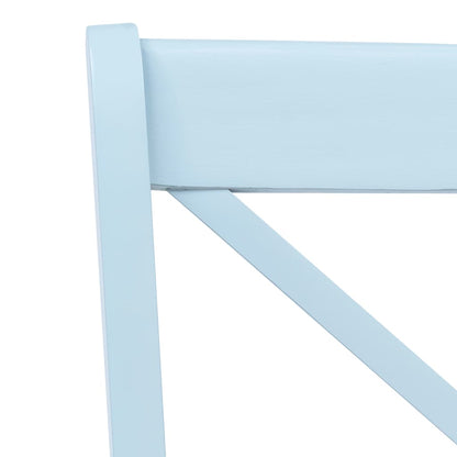Dining Chairs 6 pcs Grey and Natural Solid Rubber Wood