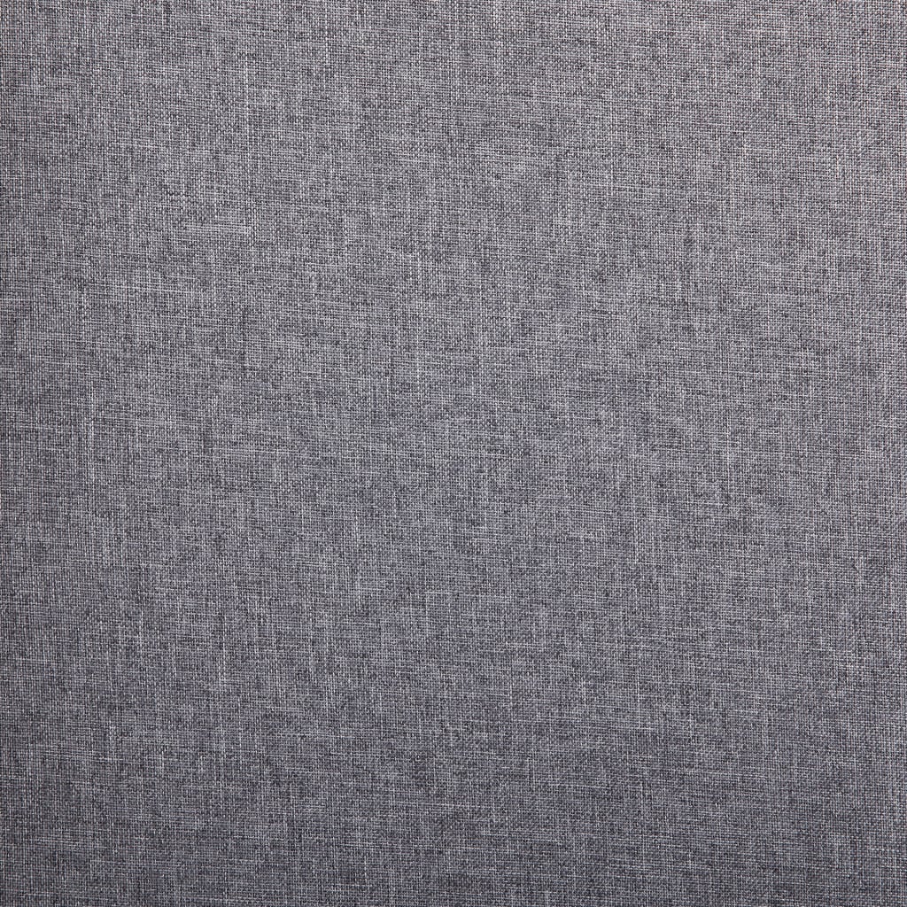 Dining Chairs 6 pcs Light Gray Fabric