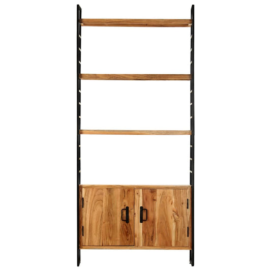 Bookcase | Rough mango wood and black