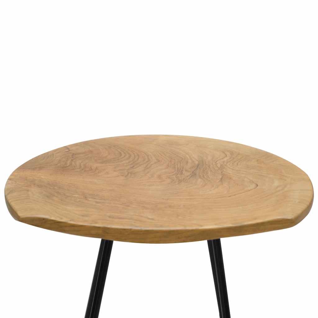 Stools 2 pcs Solid Teak Wood