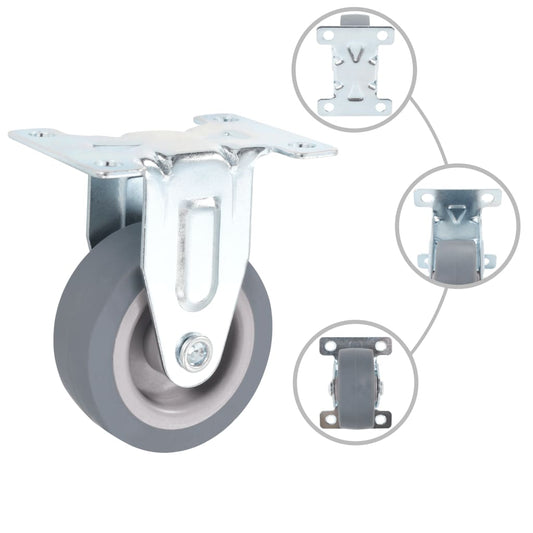 24 pcs Fixed Casters 50 mm