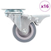 16 pcs Swivel Casters 50 mm