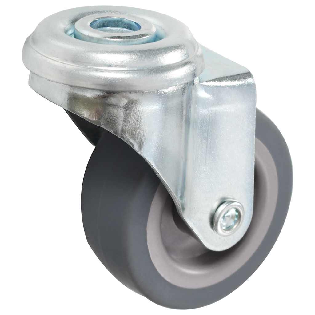 24 pcs Bolt Hole Swivel Casters 50 mm