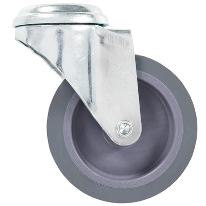 8 pcs Bolt Hole Swivel Casters 75 mm