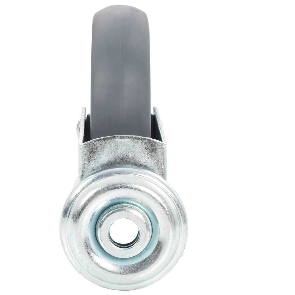 8 pcs Bolt Hole Swivel Casters 125 mm