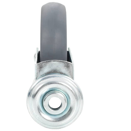 8 pcs Bolt Hole Swivel Casters 125 mm