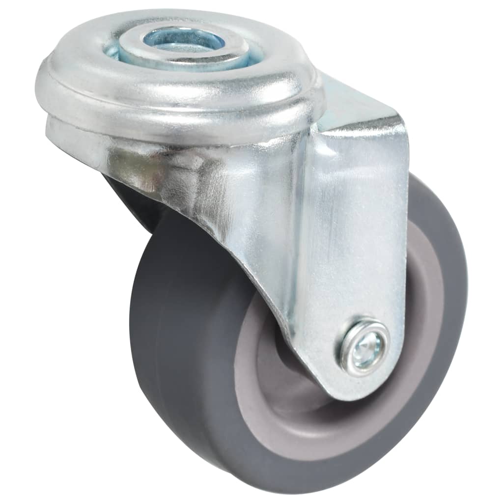 8 pcs Bolt Hole Swivel Casters 50 mm