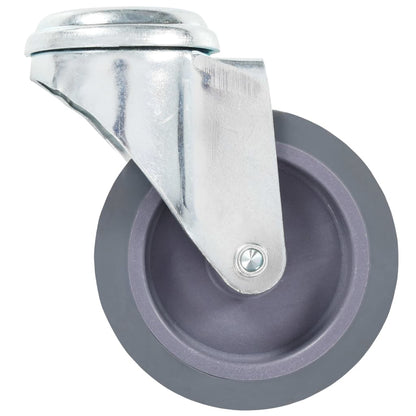 8 pcs Bolt Hole Swivel Casters 75 mm