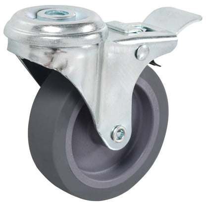 32 pcs Bolt Hole Swivel Casters 75 mm