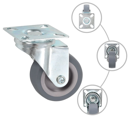 36 pcs Swivel Casters 50 mm
