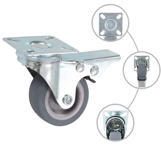 32 pcs Swivel Casters 50 mm