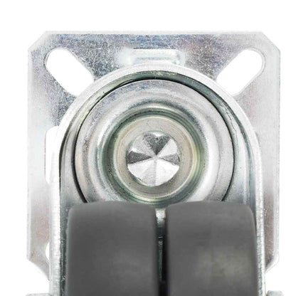 8 pcs Twin-wheel Swivel Casters 50 mm