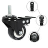 16 pcs Swivel Casters with Brakes 50 mm