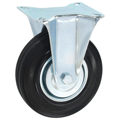 8 pcs Fixed Casters 125 mm