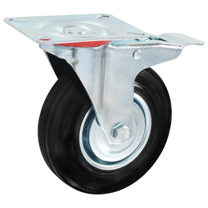 8 pcs Swivel Casters 125 mm